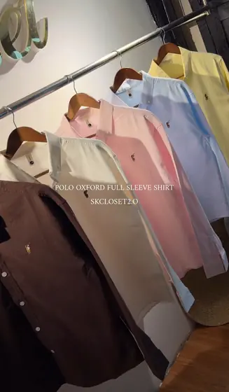 Pastel Oxford Shirt Range — men's wear at Panchayati Yaar Clothing, Bhopal